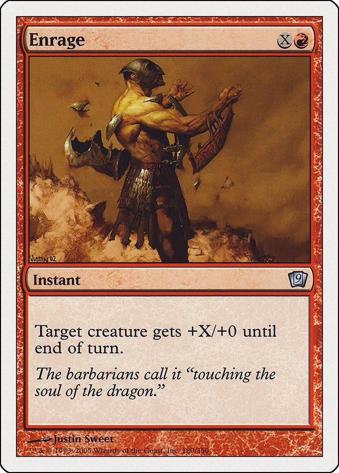 Image for Enrage (180) (9th Edition) - Magic: The Gathering