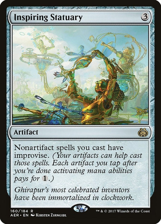 Image for Inspiring Statuary (160) (Aether Revolt) - Magic: The Gathering