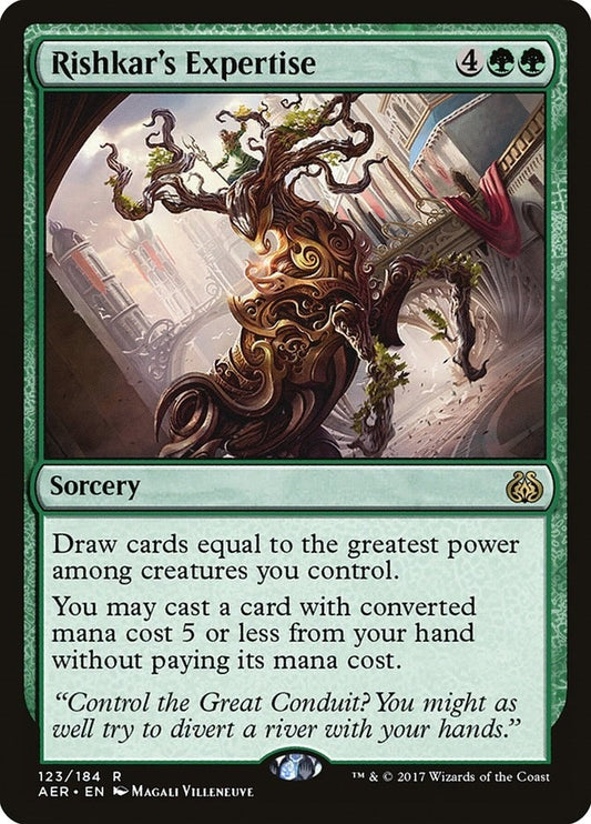 Image for Rishkar's Expertise (123) (Aether Revolt) - Magic: The Gathering