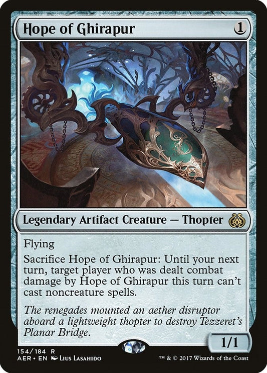 Image for Hope of Ghirapur (154) (Aether Revolt) - Magic: The Gathering