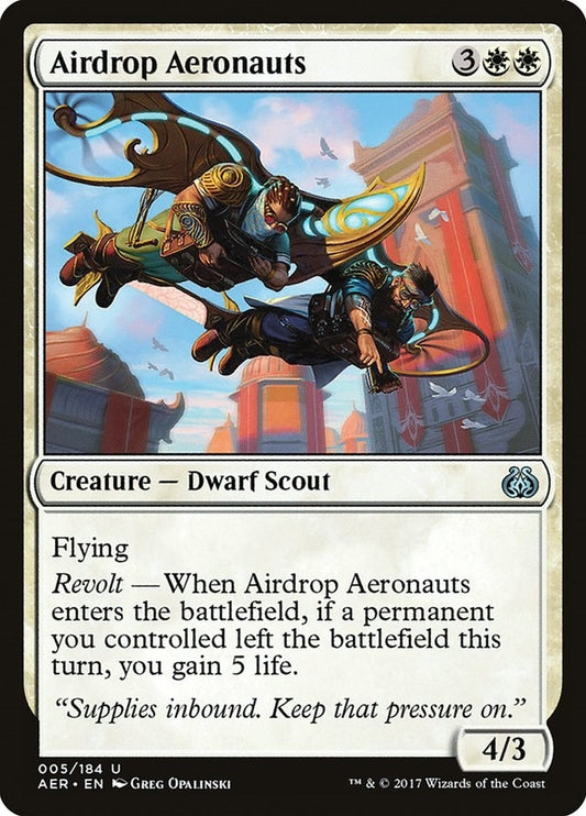 Image for Airdrop Aeronauts (5) (Aether Revolt) - Magic: The Gathering