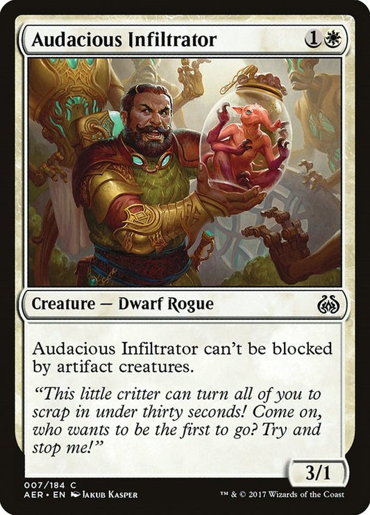 Image for Audacious Infiltrator (7) (Aether Revolt) - Magic: The Gathering