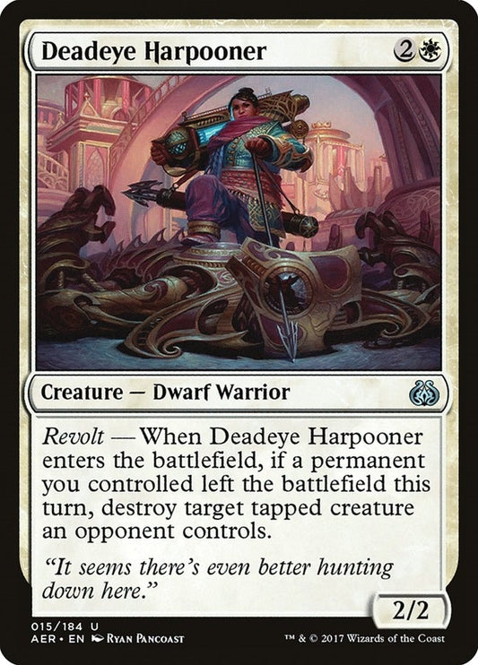 Image for Deadeye Harpooner (15) (Aether Revolt) - Magic: The Gathering