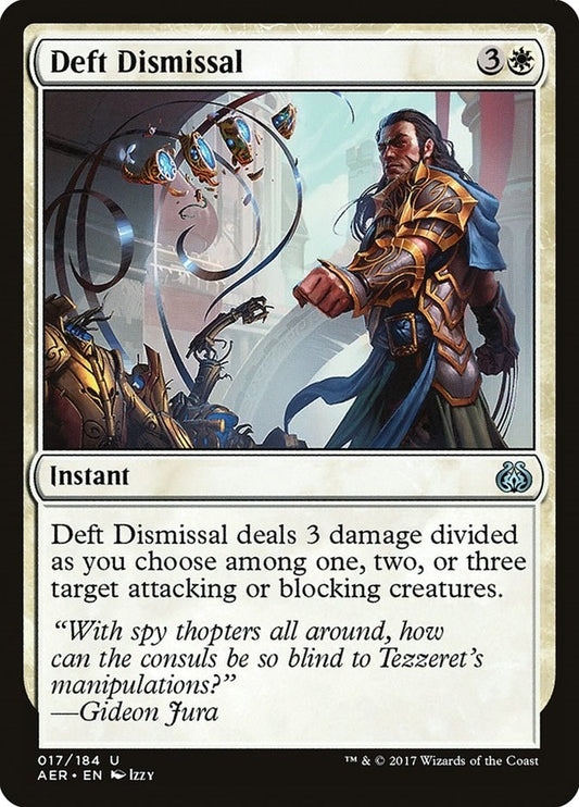 Image for Deft Dismissal (17) (Aether Revolt) - Magic: The Gathering