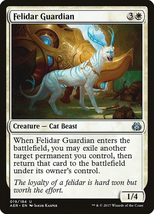 Image for Felidar Guardian (19) (Aether Revolt) - Magic: The Gathering