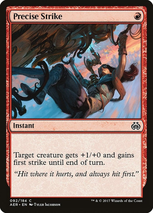 Image for Precise Strike (92) (Aether Revolt) - Magic: The Gathering