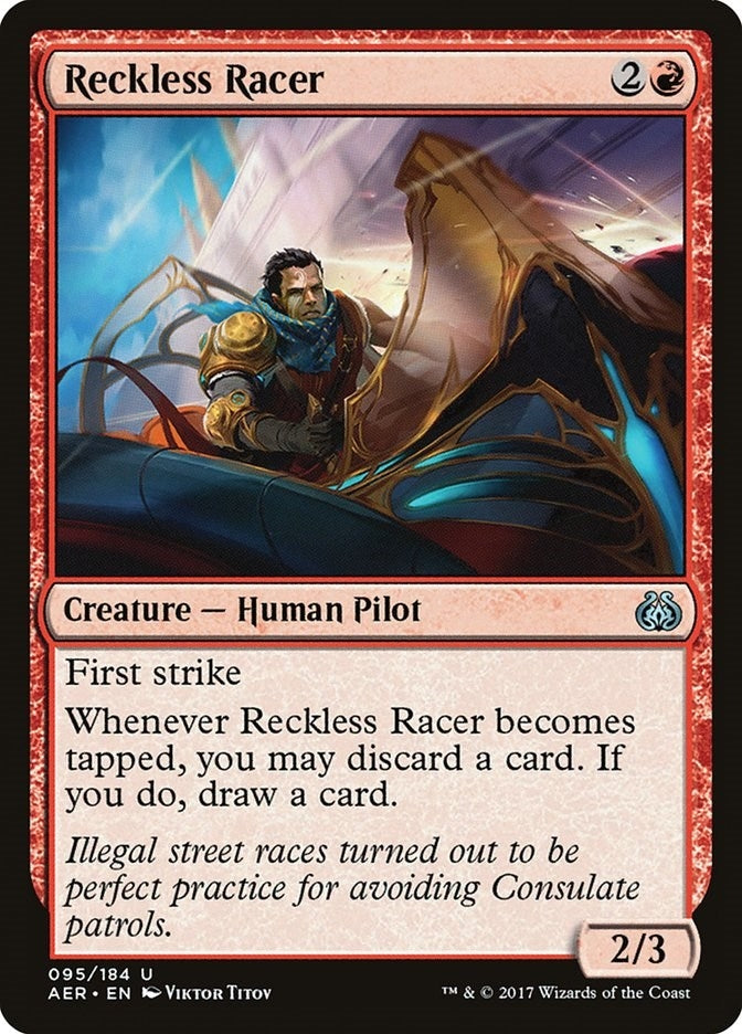 Image for Reckless Racer (95) (Aether Revolt) - Magic: The Gathering