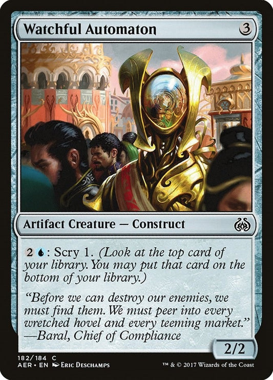 Image for Watchful Automaton (182) (Aether Revolt) - Magic: The Gathering