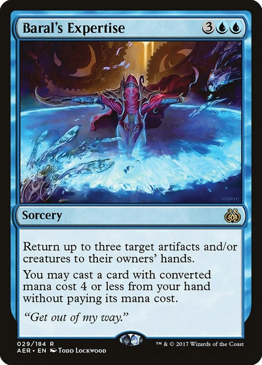 Image for Baral's Expertise (29) (Aether Revolt) - Magic: The Gathering