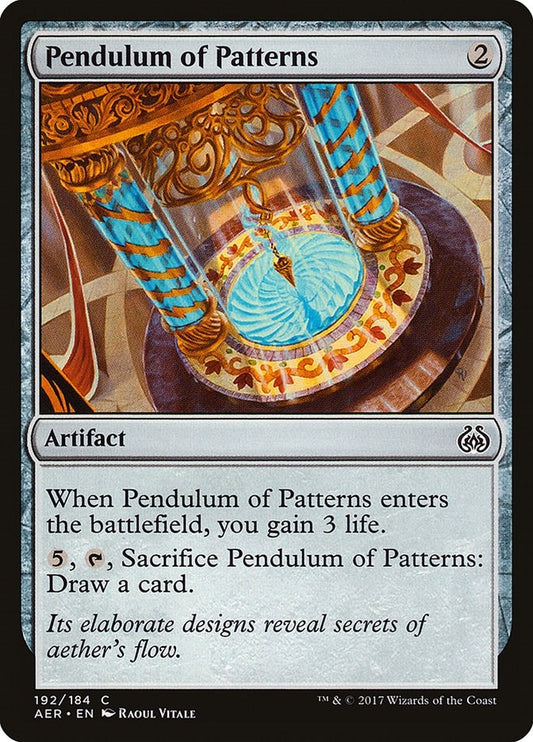 Image for Pendulum of Patterns (192) (Aether Revolt) - Magic: The Gathering