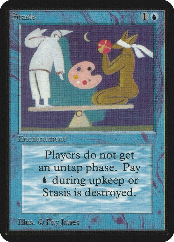 Image for Stasis (Alpha Edition) - Magic: The Gathering