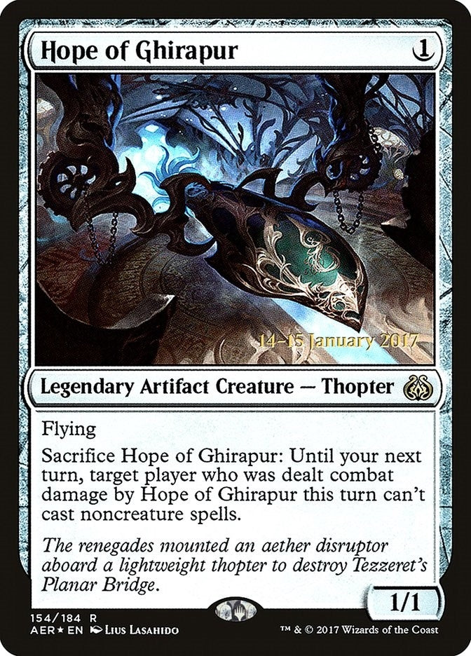 Image for Hope of Ghirapur (154) (Prerelease Cards) - Magic: The Gathering