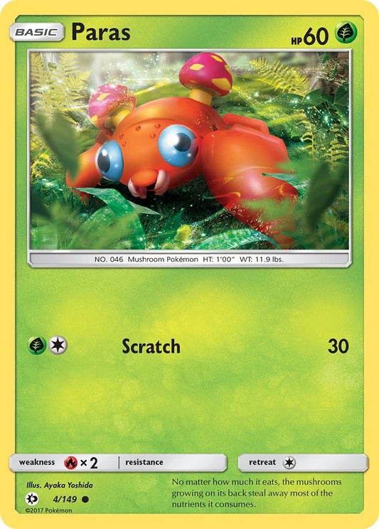 Image for Paras (4/149) (SM Base Set) - Pokemon
