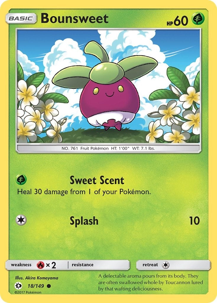Image for Bounsweet (18/149) (SM Base Set) - Pokemon
