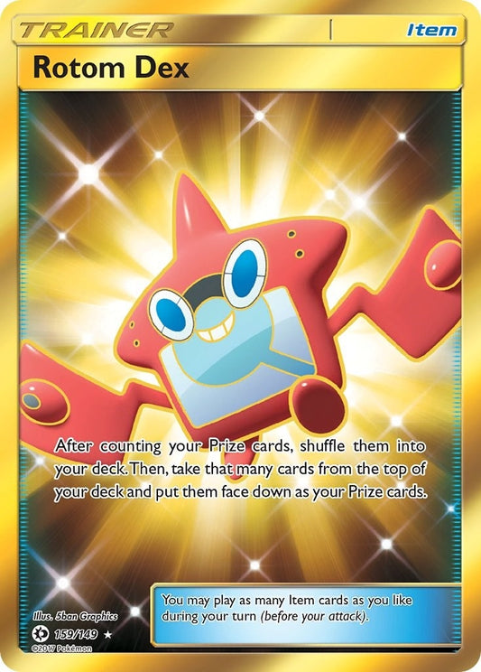 Image for Rotom Dex (Secret) (159/149) (SM Base Set) - Pokemon