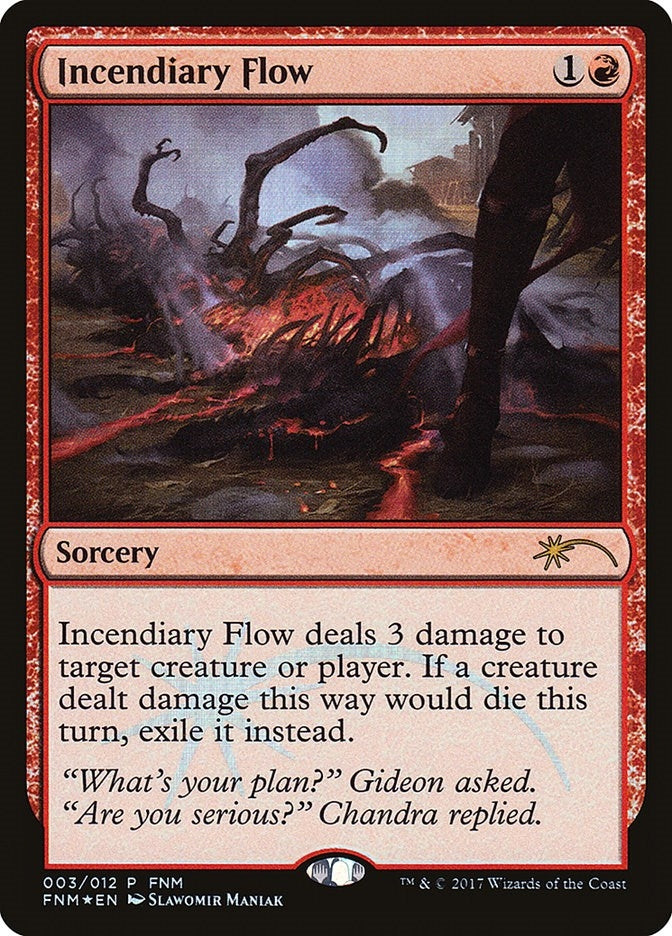 Image for Incendiary Flow (3) (FNM Promos) - Magic: The Gathering