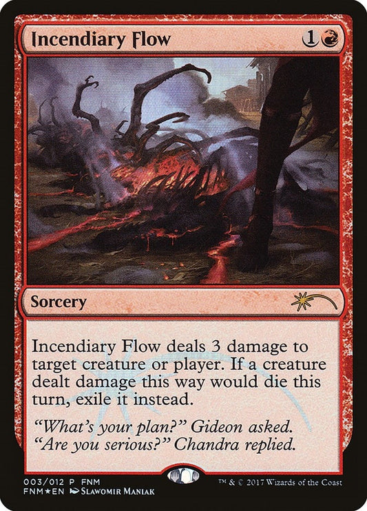 Image for Incendiary Flow (3) (FNM Promos) - Magic: The Gathering