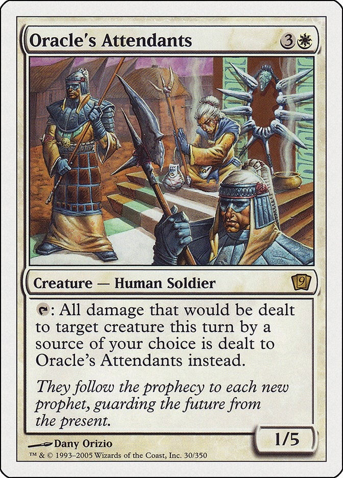 Image for Oracle's Attendants (30) (9th Edition) - Magic: The Gathering