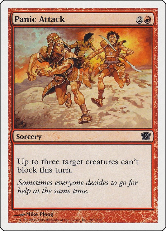 Image for Panic Attack (207) (9th Edition) - Magic: The Gathering