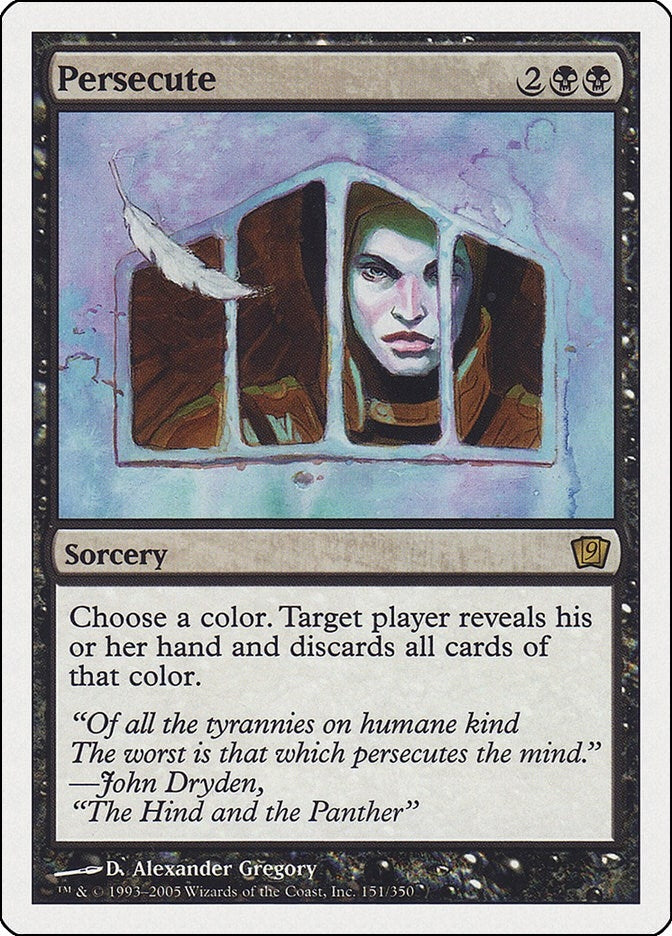 Image for Persecute (151) (9th Edition) - Magic: The Gathering