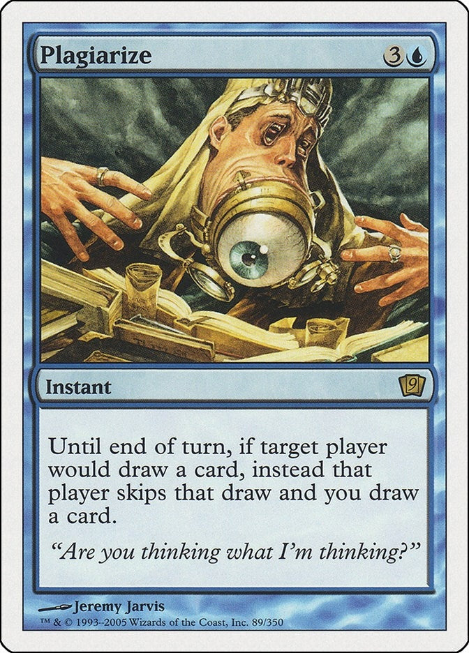 Image for Plagiarize (89) (9th Edition) - Magic: The Gathering