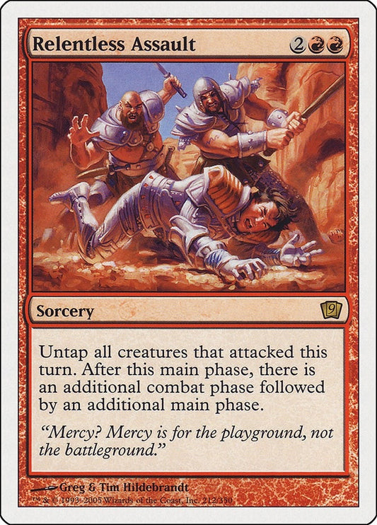Image for Relentless Assault (212) (9th Edition) - Magic: The Gathering