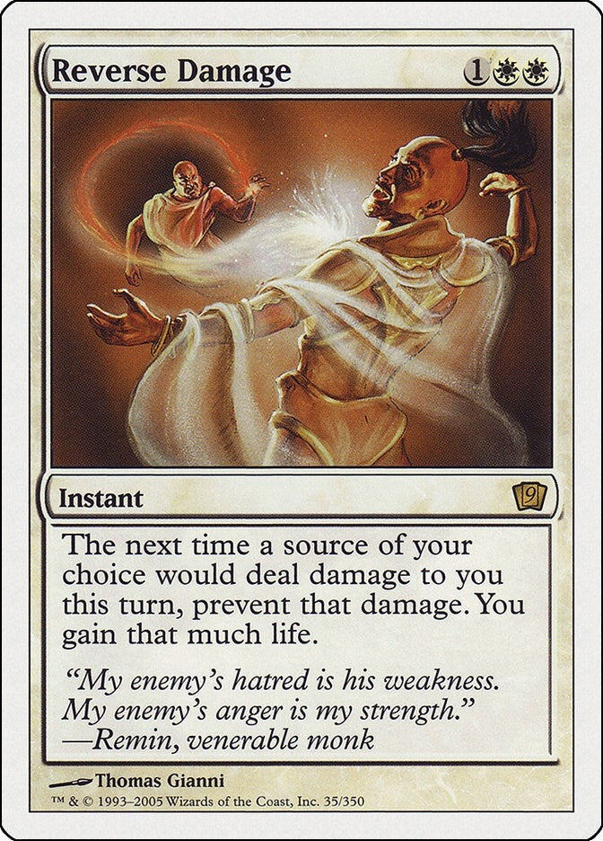 Image for Reverse Damage (35) (9th Edition) - Magic: The Gathering