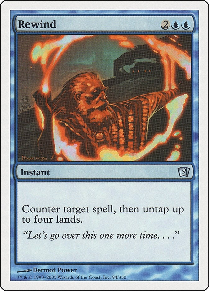 Image for Rewind (94) (9th Edition) - Magic: The Gathering