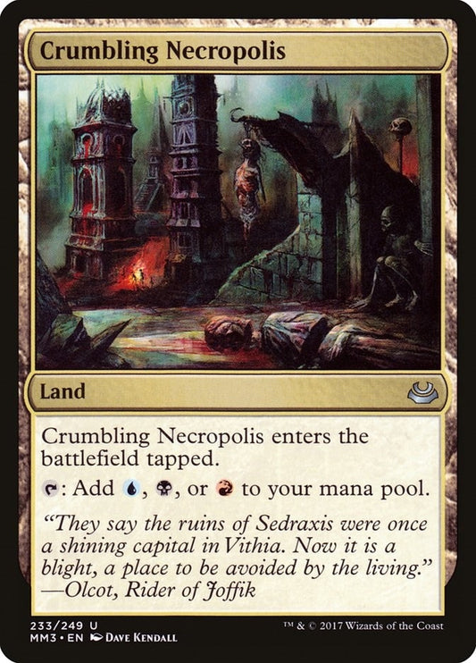 Image for Crumbling Necropolis (233) (Modern Masters 2017) - Magic: The Gathering