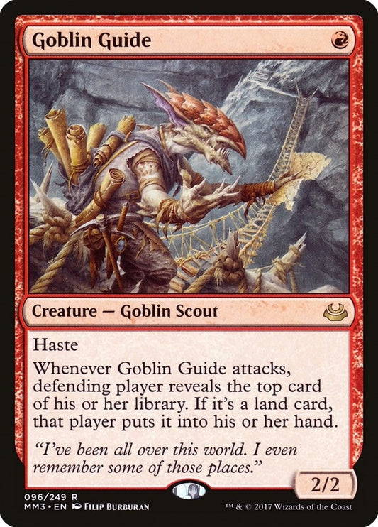Image for Goblin Guide (96) (Modern Masters 2017) - Magic: The Gathering