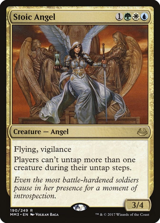 Image for Stoic Angel (190) (Modern Masters 2017) - Magic: The Gathering