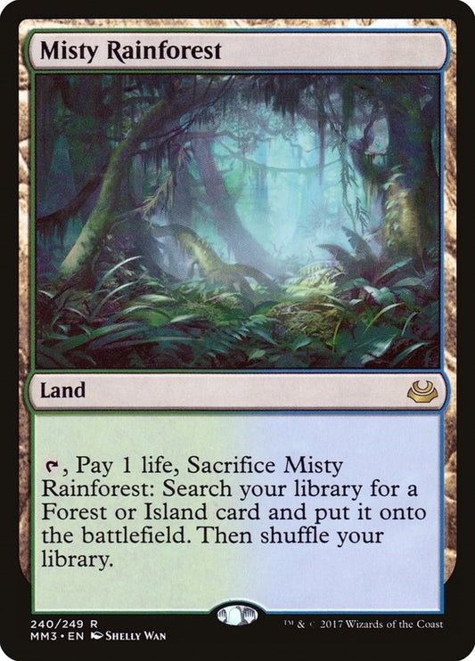 Image for Misty Rainforest (240) (Modern Masters 2017) - Magic: The Gathering