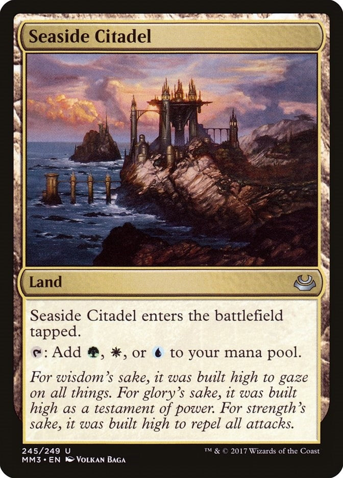 Image for Seaside Citadel (245) (Modern Masters 2017) - Magic: The Gathering