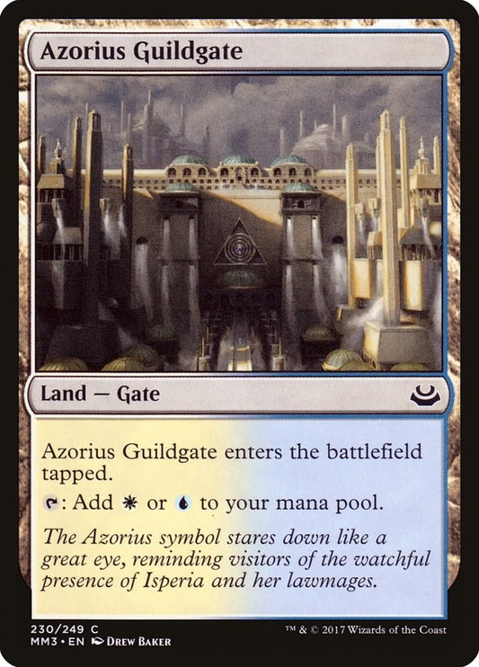 Image for Azorius Guildgate (230) (Modern Masters 2017) - Magic: The Gathering