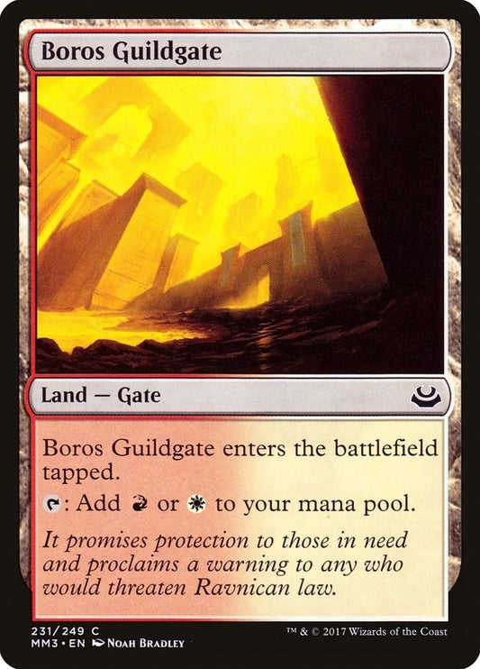 Image for Boros Guildgate (231) (Modern Masters 2017) - Magic: The Gathering