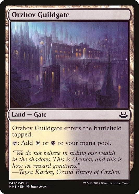 Image for Orzhov Guildgate (241) (Modern Masters 2017) - Magic: The Gathering