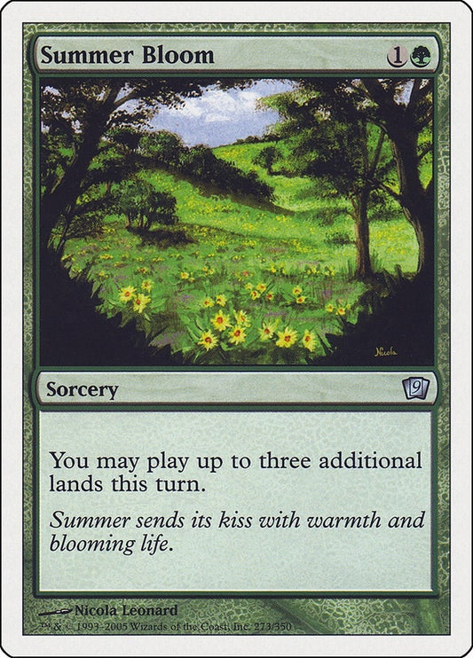 Image for Summer Bloom (273) (9th Edition) - Magic: The Gathering