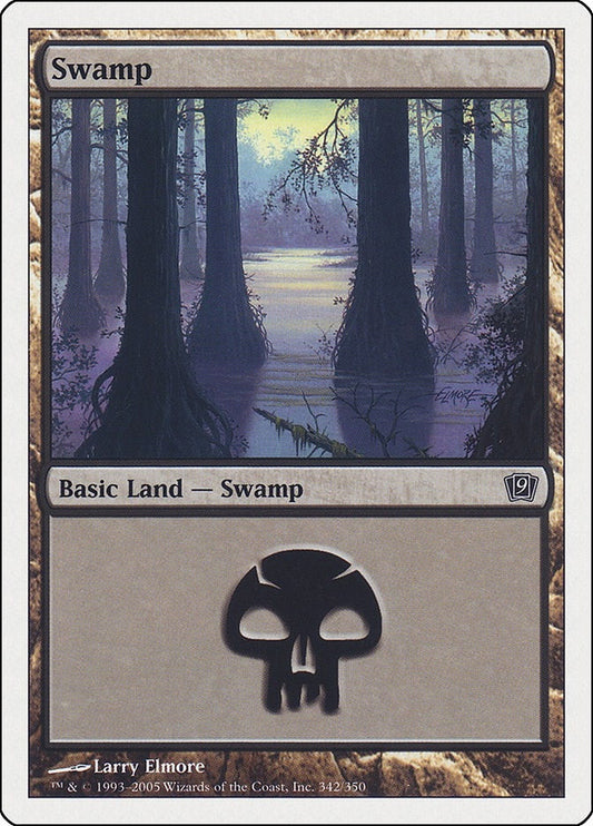 Image for Swamp (342) (342) (9th Edition) - Magic: The Gathering