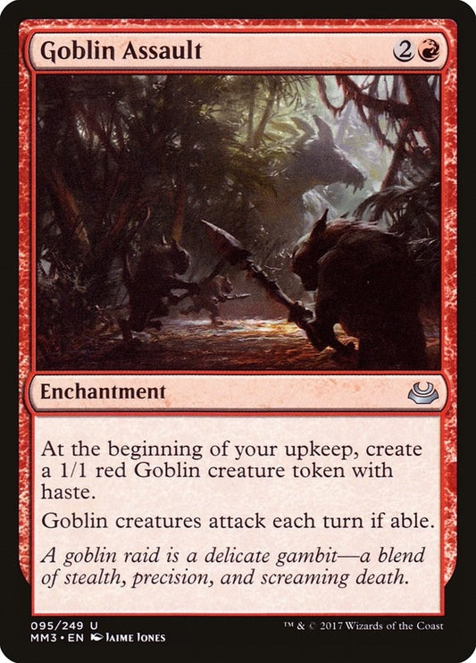Image for Goblin Assault (95) (Modern Masters 2017) - Magic: The Gathering