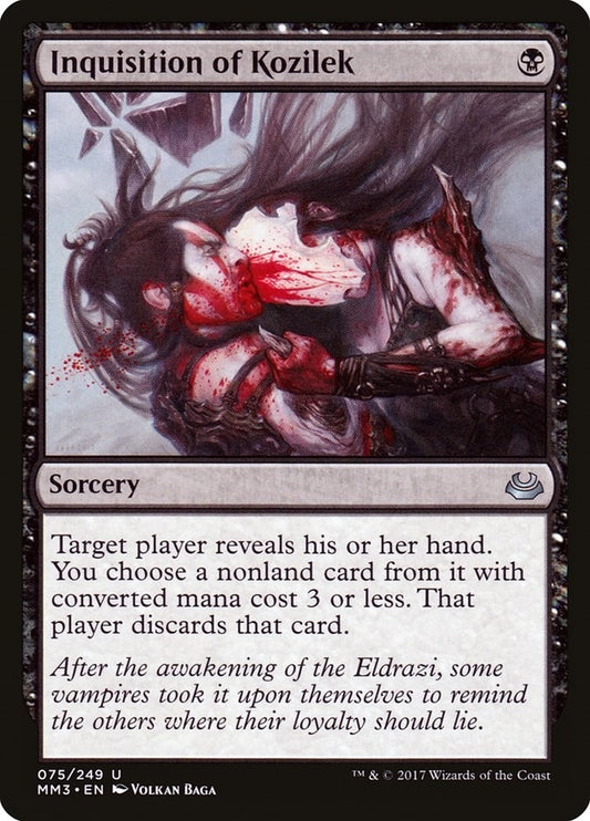 Image for Inquisition of Kozilek (75) (Modern Masters 2017) - Magic: The Gathering