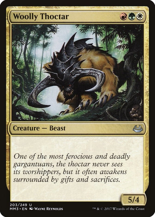 Image for Woolly Thoctar (203) (Modern Masters 2017) - Magic: The Gathering