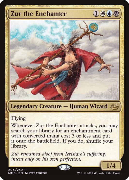 Image for Zur the Enchanter (204) (Modern Masters 2017) - Magic: The Gathering