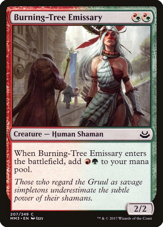 Image for Burning-Tree Emissary (207) (Modern Masters 2017) - Magic: The Gathering