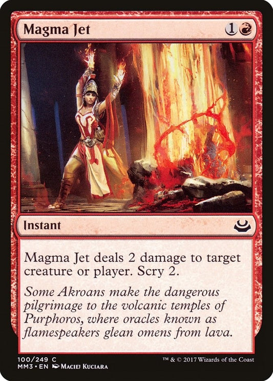 Image for Magma Jet (100) (Modern Masters 2017) - Magic: The Gathering
