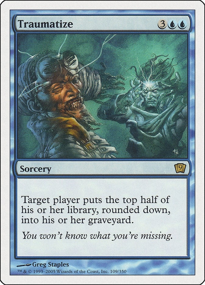 Image for Traumatize (109) (9th Edition) - Magic: The Gathering