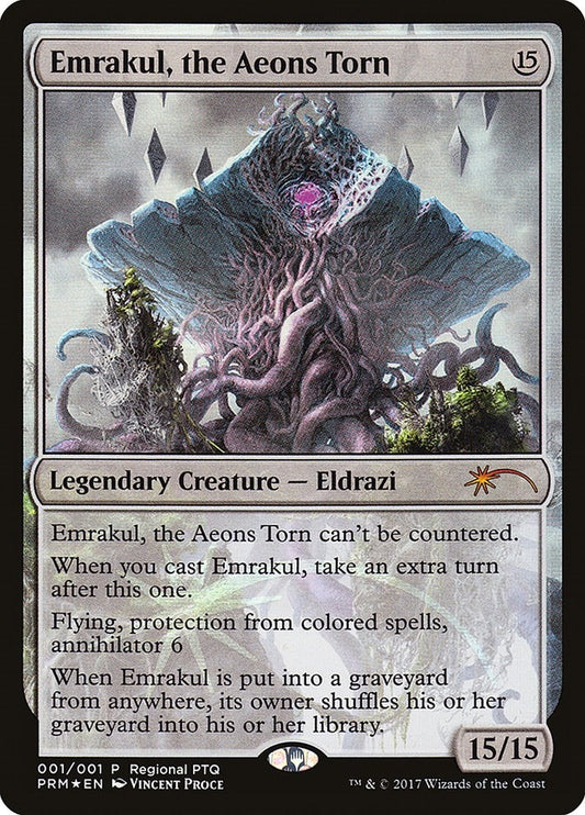 Image for Emrakul, the Aeons Torn (1) (Pro Tour Promos) - Magic: The Gathering