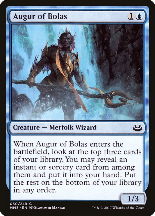 Image for Augur of Bolas (30) (Modern Masters 2017) - Magic: The Gathering
