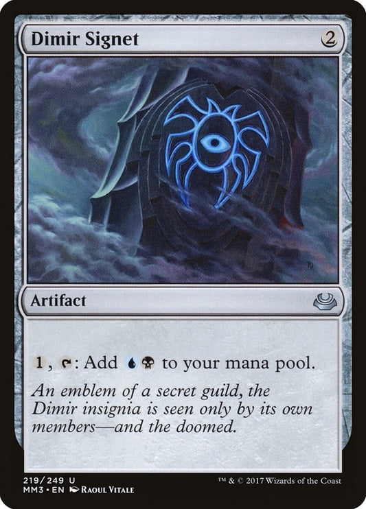 Image for Dimir Signet (219) (Modern Masters 2017) - Magic: The Gathering