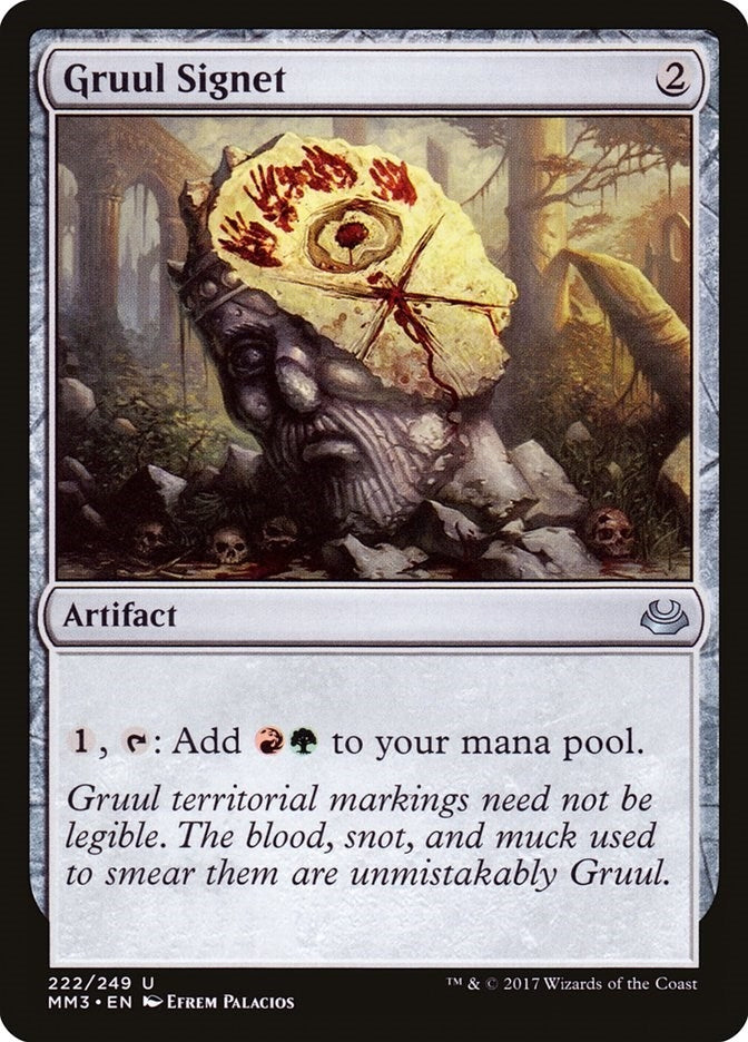 Image for Gruul Signet (222) (Modern Masters 2017) - Magic: The Gathering