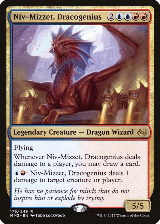 Image for Niv-Mizzet, Dracogenius (175) (Modern Masters 2017) - Magic: The Gathering